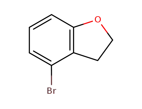 Molecular Structure of 774220-36-9 (4-bromo-2,3-dihydrobenzofuran)