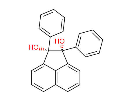 1,2-Acenaphthylenediol,1,2-dihydro-1,2-diphenyl-, cis- (9CI)