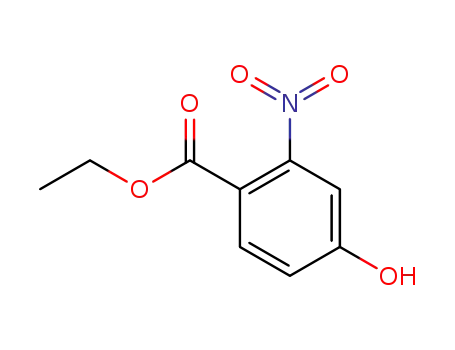 Molecular Structure of 104356-27-6 (Ethyl 4-hydroxy-2-nitrobenzoate)