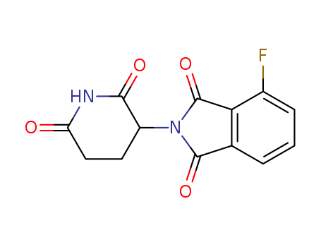 1H-Isoindole-1,3(2H)-dione, 2-(2,6-dioxo-3-piperidinyl)-4-fluoro-