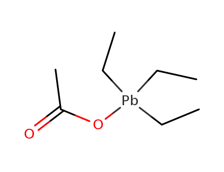 Molecular Structure of 2587-81-7 (ACETOXYTRIETHYLLEAD(IV)  97)