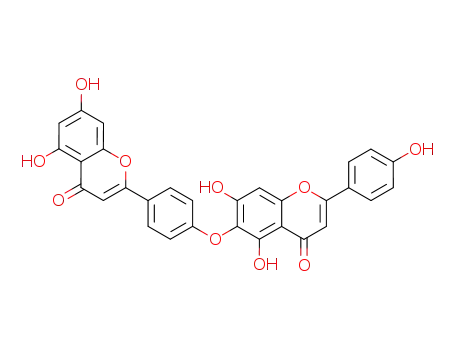 Molecular Structure of 19202-36-9 (HINOKIFLAVONE)