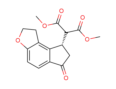 (S)-dimethyl 2-(6-oxo-2,6,7,8-tetrahydro-1H-indeno[5,4-b]furan-8-yl)malonate