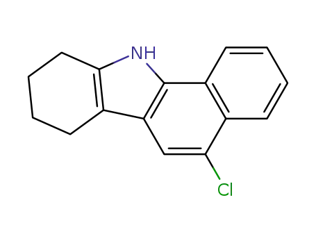 5-chloro-8,9,10,11-tetrahydro-7<i>H</i>-benzo[<i>a</i>]carbazole