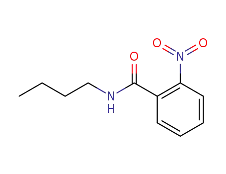 Molecular Structure of 79903-04-1 (N-butyl-2-nitrobenzamide)