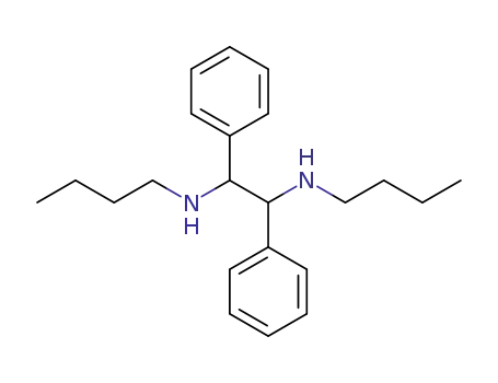 Molecular Structure of 4169-62-4 (1,2-Ethanediamine, N,N'-dibutyl-1,2-diphenyl-)