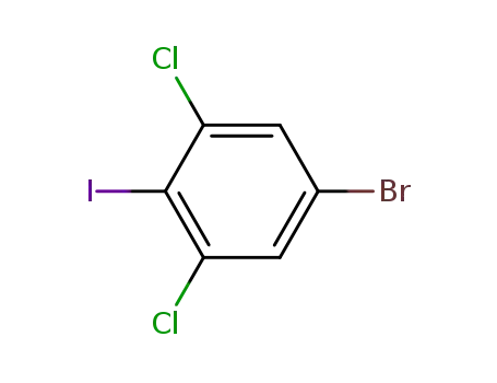 Molecular Structure of 62720-30-3 (5-BroMo-1,3-dichloro-2-iodobenzene)