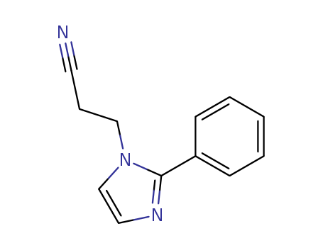 3-(2-Phenyl-1H-imidazol-1-yl)propanenitrile cas  23996-12-5