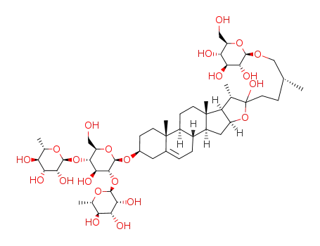 Molecular Structure of 60478-69-5 (PROTODIOSCIN)