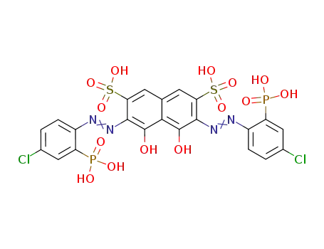Molecular Structure of 1914-99-4 (CHLOROPHOSPHONAZO III)