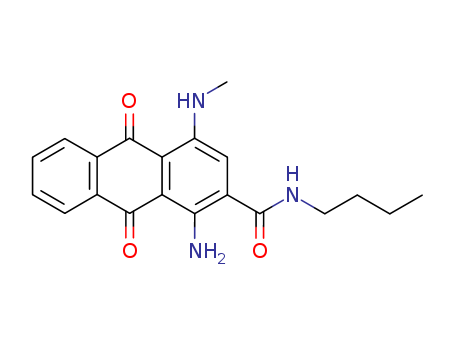 1-amino-N-butyl-4-(methylamino)-9,10-dioxoanthracene-2-carboxamide
