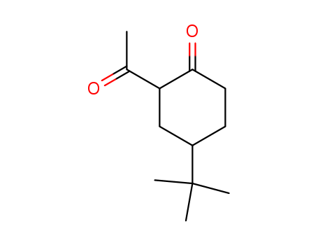 2-acetyl-4-tert-butyl-cyclohexan-1-one