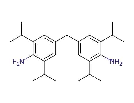 Molecular Structure of 19900-69-7 (4,4'-METHYLENEBIS(2,6-DIISOPROPYLANILINE))