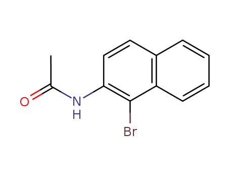 Molecular Structure of 7597-73-1 (N-(1-bromo-2-naphthyl)acetamide)