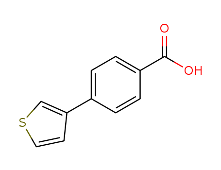 Benzoic acid, 4-(3-thienyl)-