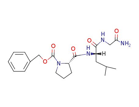 Glycinamide,1-[(phenylmethoxy)carbonyl]-L-prolyl-L-leucyl- (9CI)