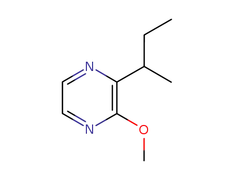 Molecular Structure of 24168-70-5 (2-Methoxy-3-sec-butyl pyrazine)