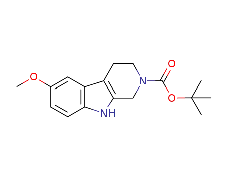 6-methoxy-1,3,4,9-tetrahydropyrido[3,4-b]indole-2-carboxylic acid tert-butyl ester