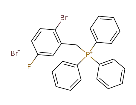 Phosphonium, [(2-bromo-5-fluorophenyl)methyl]triphenyl-, bromide