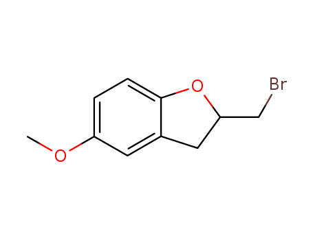 Benzofuran,2-(bromomethyl)-2,3-dihydro-5-methoxy-