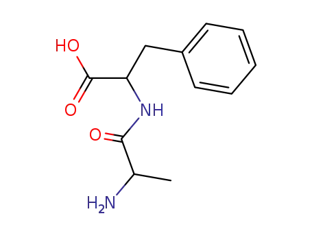Molecular Structure of 1999-45-7 (DL-ALANYL-DL-PHENYLALANINE)