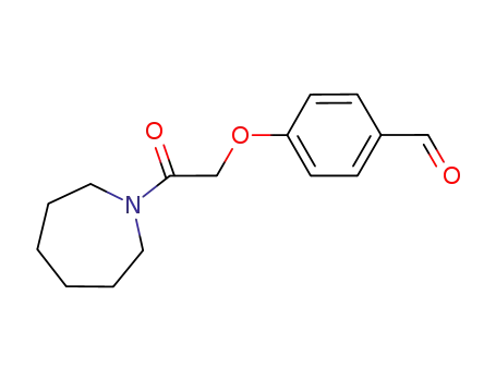 4-[2-(azepan-1-yl)-2-oxoethoxy]benzaldehyde
