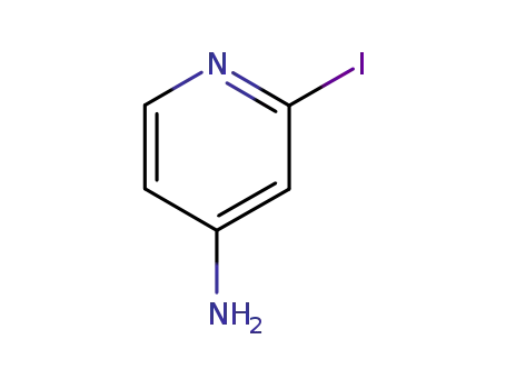 Molecular Structure of 88511-26-6 (2-IODO-PYRIDIN-4-YLAMINE)