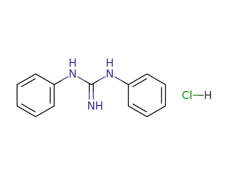 Molecular Structure of 24245-27-0 (N,N'-diphenylguanidine monohydrochloride)