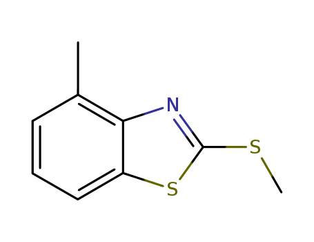 Benzothiazole, 4-methyl-2-(methylthio)- (7CI,8CI,9CI)