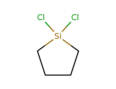 Molecular Structure of 2406-33-9 (CYCLOTETRAMETHYLENEDICHLOROSILANE)