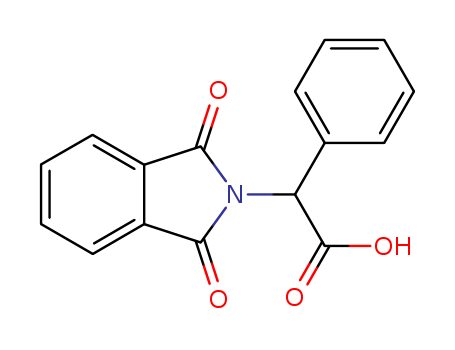 2-(1,3-dioxoisoindol-2-yl)-2-phenyl-acetic acid cas  4695-37-8