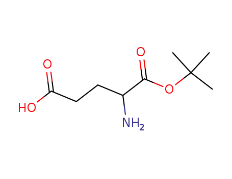 Molecular Structure of 25456-76-2 (D-Glutamic acid 1-tert-butyl ester)
