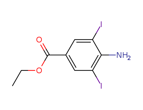 Benzoic acid,4-amino-3,5-diiodo-, ethyl ester cas  5400-81-7