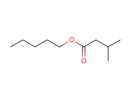 Molecular Structure of 25415-62-7 (N-AMYL ISOVALERATE)
