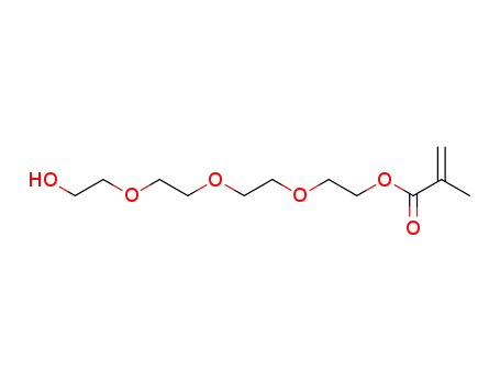 Molecular Structure of 21217-75-4 (2-[2-[2-(2-hydroxyethoxy)ethoxy]ethoxy]ethyl methacrylate)