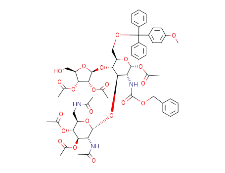Molecular Structure of 96181-92-9 (C<sub>59</sub>H<sub>69</sub>N<sub>3</sub>O<sub>22</sub>)