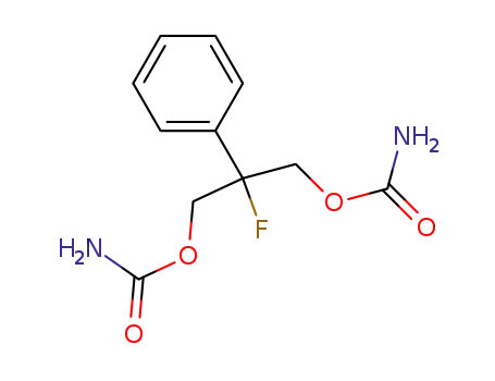 Molecular Structure of 726-99-8 (2-fluoro-2-phenylpropane-1,3-diyl dicarbamate)