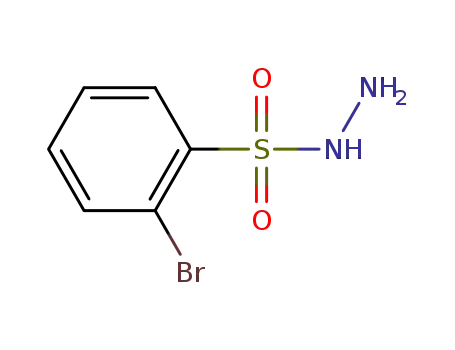 Molecular Structure of 60199-33-9 (ortho-bromobenzenesulfonyl hydrazide)