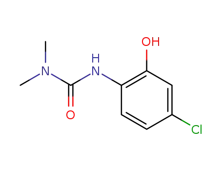 Molecular Structure of 25546-09-2 (3-(4-chloro-2-hydroxyphenyl)-1,1-dimethylurea)