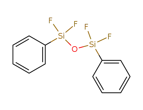 Molecular Structure of 34224-10-7 (1,1,3,3-tetrafluoro-1,3-diphenyl-1,3-disiloxane)