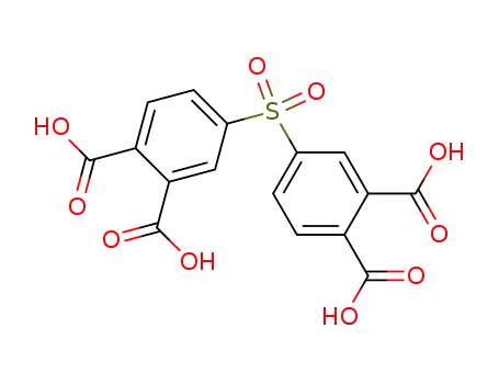 Molecular Structure of 10595-31-0 (4,4'-Sulfonylbis(phthalic acid))