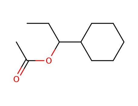Cyclohexanemethanol, a-ethyl-, 1-acetate