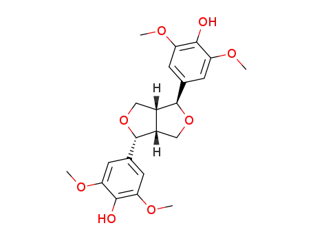 Molecular Structure of 1177-14-6 (syringaresinol)