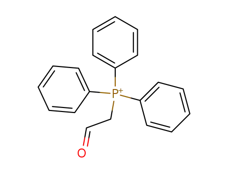 Molecular Structure of 47181-98-6 (P-(formylmethyl)triphenylphosphonium cation)