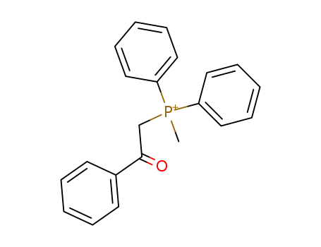 Molecular Structure of 19023-66-6 (Methyl-diphenyl-phenacyl-phosphonium)