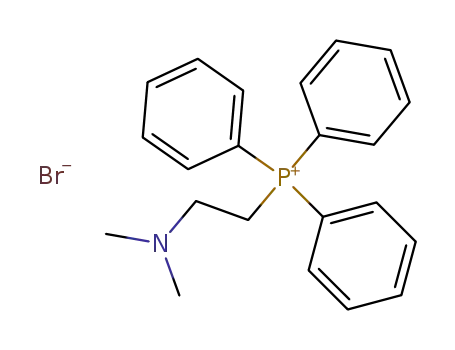 Molecular Structure of 21331-80-6 ((2-DIMETHYLAMINOETHYL)TRIPHENYLPHOSPHONIUM BROMIDE)