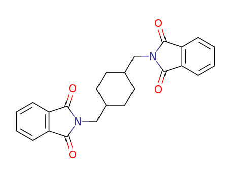 Molecular Structure of 37830-06-1 (<i>N</i>,<i>N</i>'-cyclohexane-1,4-diyldimethyl-bis-phthalimide)