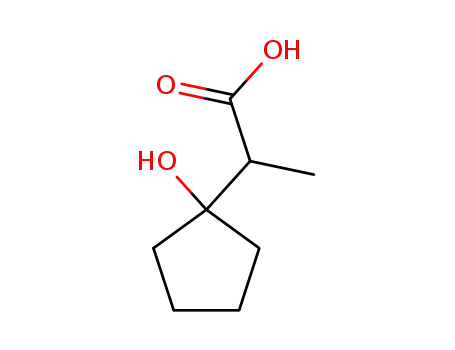 Cyclopentaneacetic acid, 1-hydroxy-a-methyl-