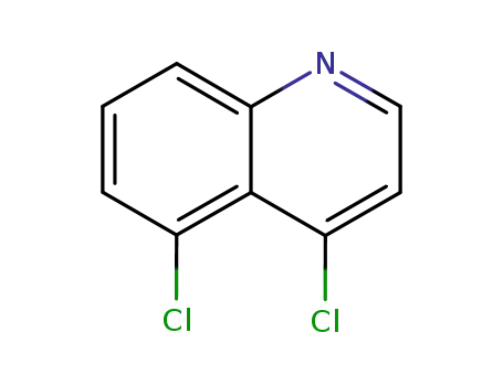 Molecular Structure of 21617-18-5 (4,5-DICHLORO-QUINOLINE)