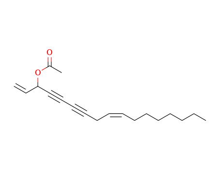(+/-)-3-acetoxyheptadeca-1,9Z-diene-4,6-diyne